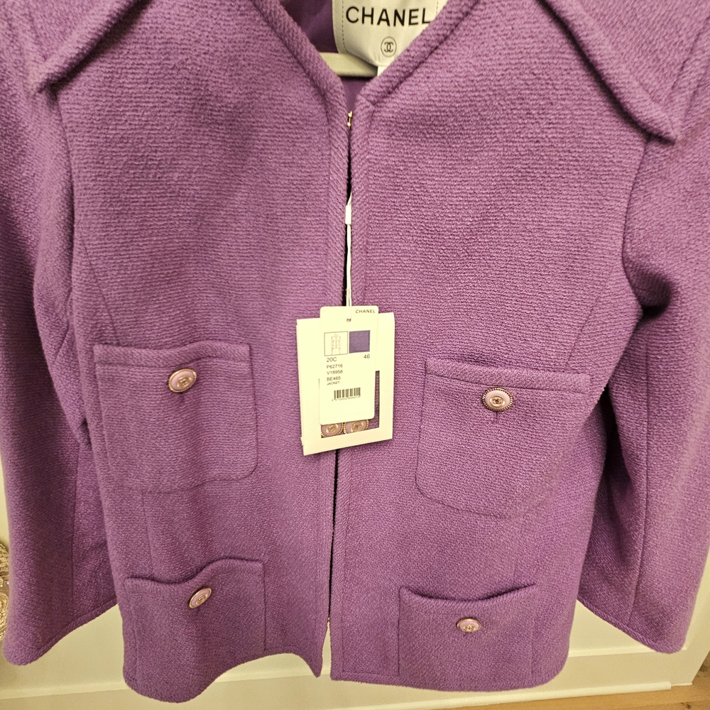 Brand NEW chanel Boucle Tweed Jacket 20B - Picture 4 of 13